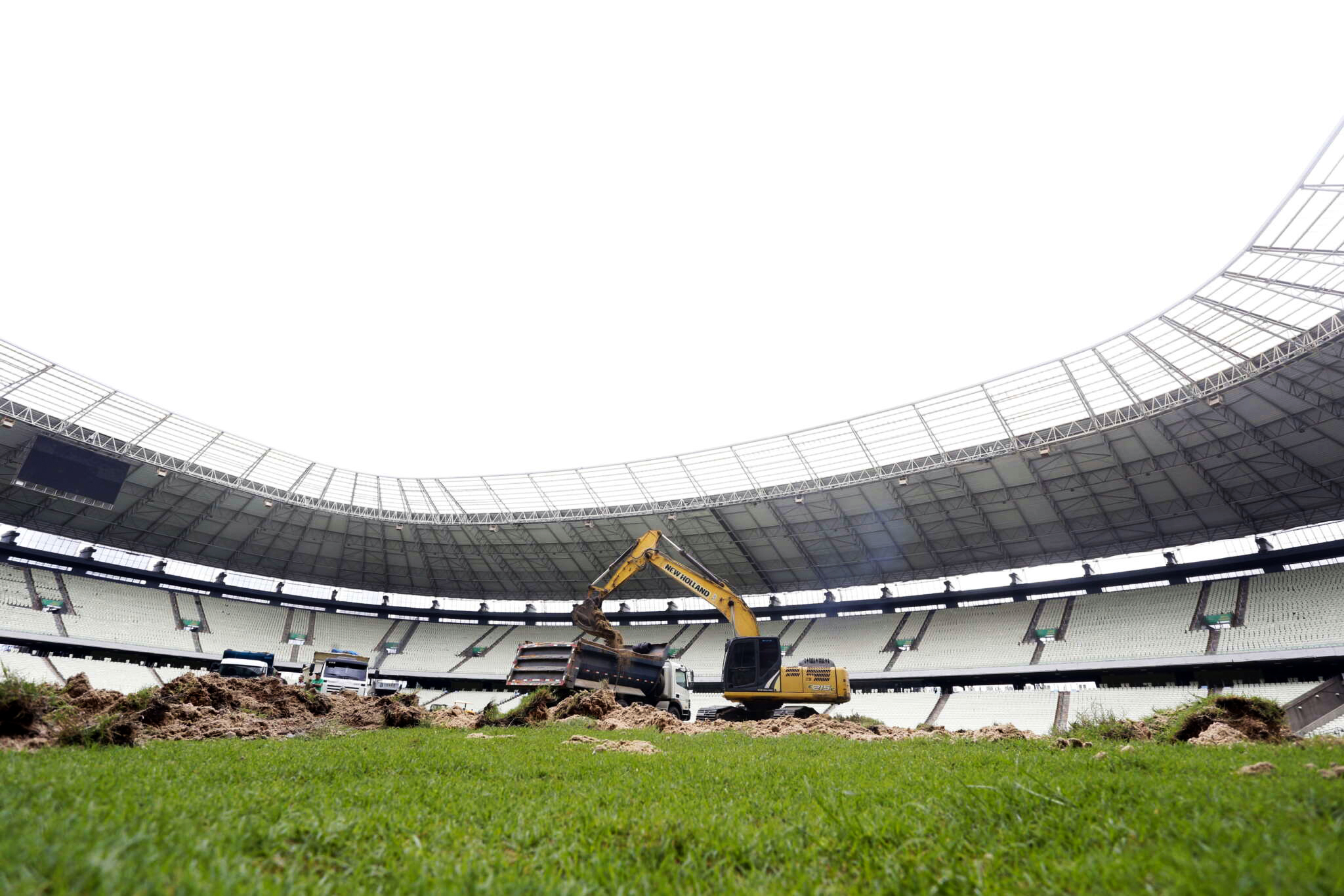 Com um jogo a cada 2,8 dias, Arena Castelão é o estádio com mais